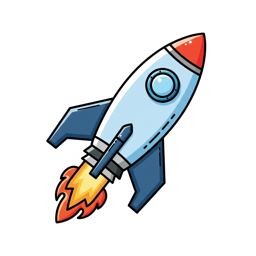 Rocket icon for Research Support