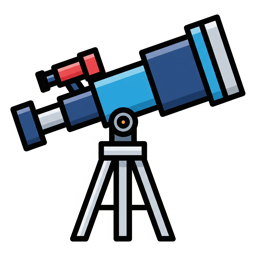 Telescope icon for Vision